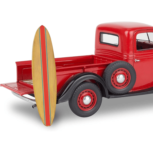 85-4516 1937 Ford Pickup Truck 2N1 con tabla de surf, kit de