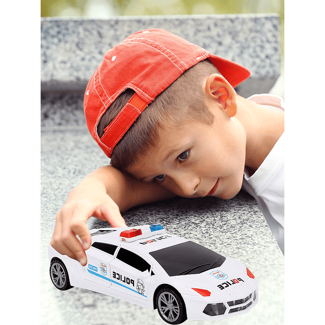 Coches de juguete, juguetes de coche de policía para niños d