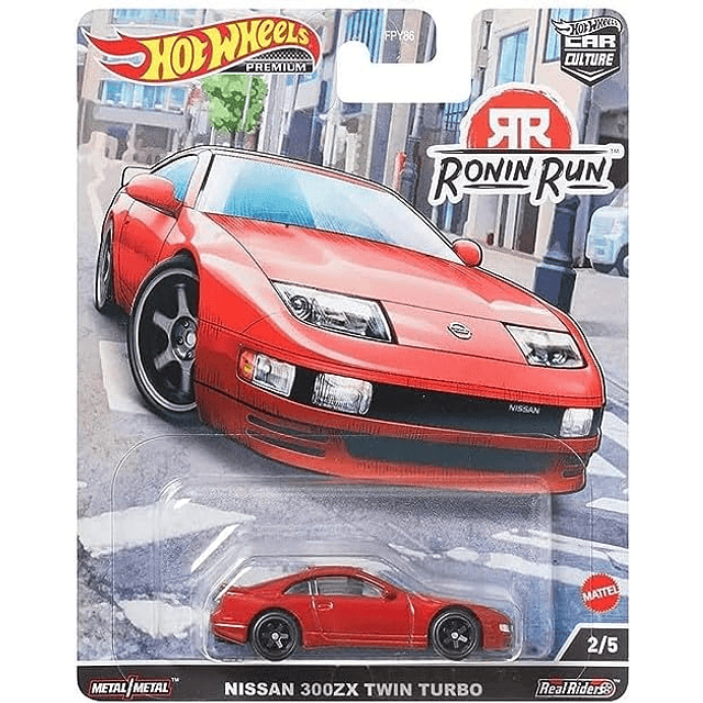 Hot Wheels Juego de 5 coches premium Cuture Ronin Run escala