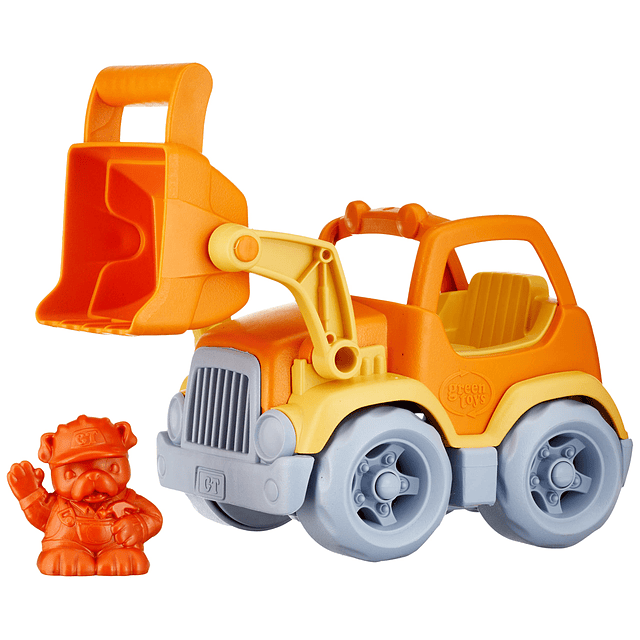 Camión de construcción Scooper - CB, naranja