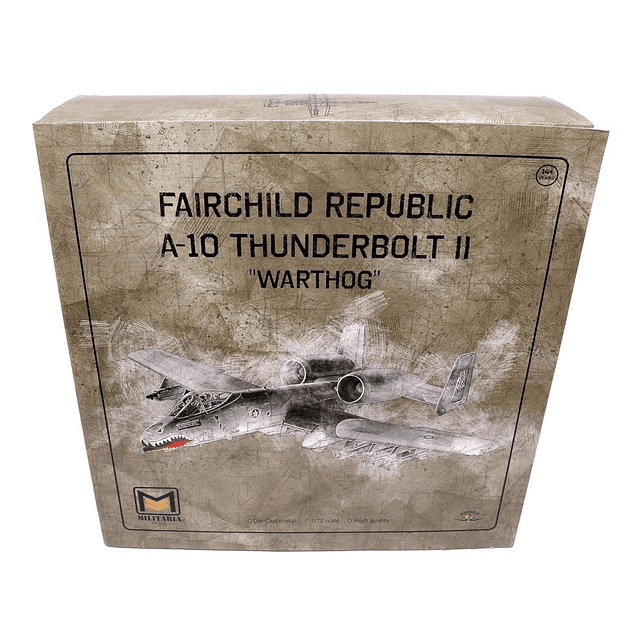 Modelo a escala 1:72 Fairchild Republic A-10 Thunderbolt II