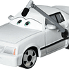 Disney Car Toys y Pixar Cars Derek Wheeliams, miniatura, jug