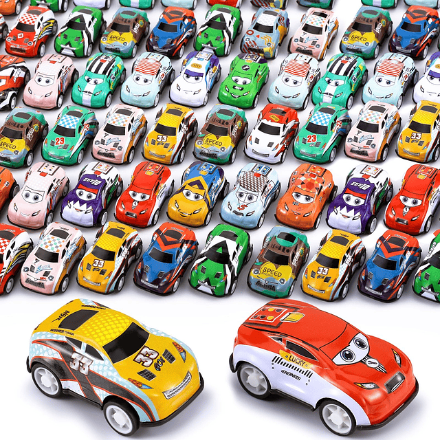 150PCS Mini Pull Back Cars Race Cars Juguete Vehículos a Gra