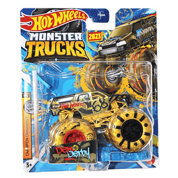 Monster Trucks Nuevo para 2024 Escala 1:64 (Demo Derby Gold