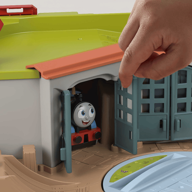 Juego de tren para llevar Thomas & Friends Sodor con motor T