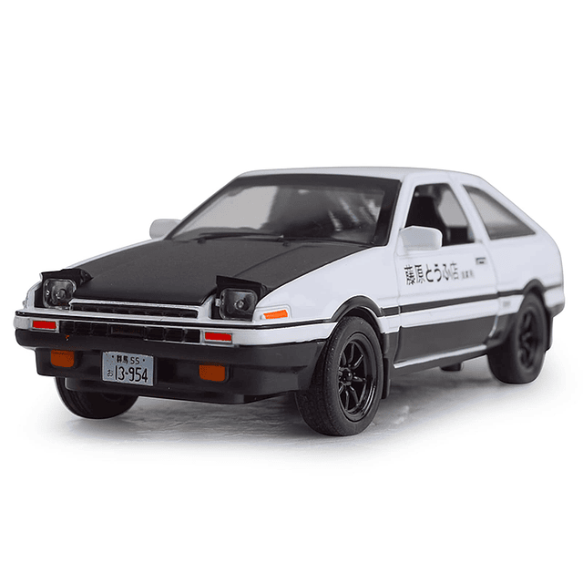 1:32 Inicial D Trueno AE86 Juguetes de modelo de coche fundi