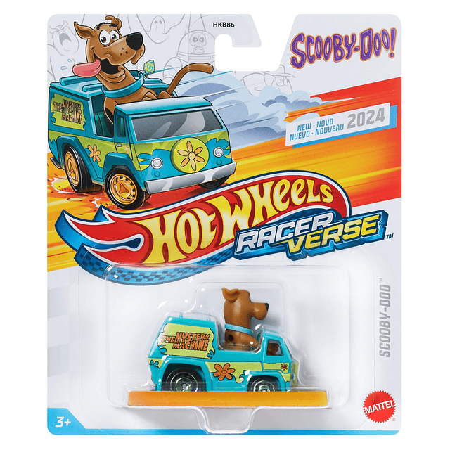 Racer Verse Vehículo de juguete Scooby-Doo La máquina mister