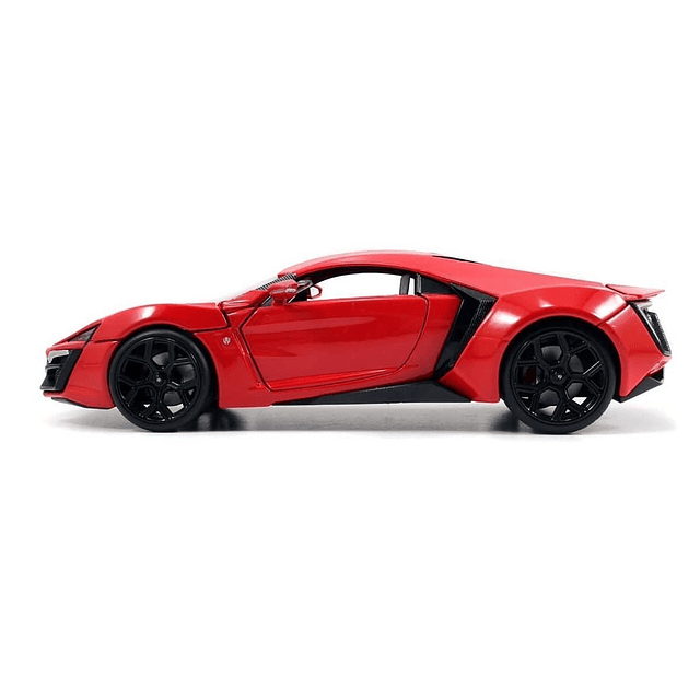 Jada Lykan Hypersport Red Fast & Furious 7" (2015) Película