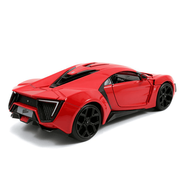 Jada Lykan Hypersport Red Fast & Furious 7" (2015) Película