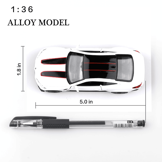 Coches modelo BMW M4 CSL a escala 1/36, vehículos de tracció