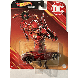 Character Cars Vehículo de juguete Flash -DC para niños de 3