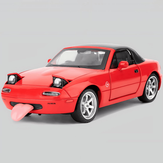 Mazda Miata MX5 Toy Car 1/32 Diecast Model Cars, juguetes de