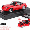 Mazda Miata MX5 Toy Car 1/32 Diecast Model Cars, juguetes de