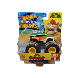 Monster Trucks 2021 #16/75 Super Mario Bowser con auto tritu