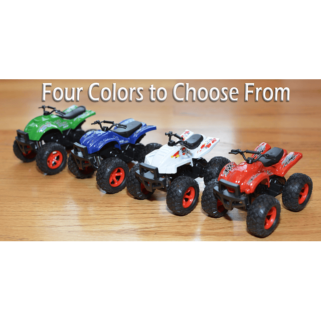 Pull Back Mini ATV Toy Cars (Quad Bike/4x4/Off-Road), cuerpo