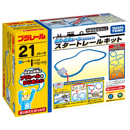 Takara Tomy PLARAIL Start con rieles rectos y curvos Plarail