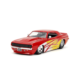 Big Time Muscle 1:24 1969 Chevrolet Camaro Coche fundido a p