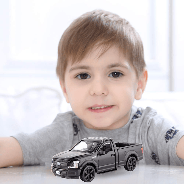 Modelo de coche de fundición de camioneta pickup F150 escala