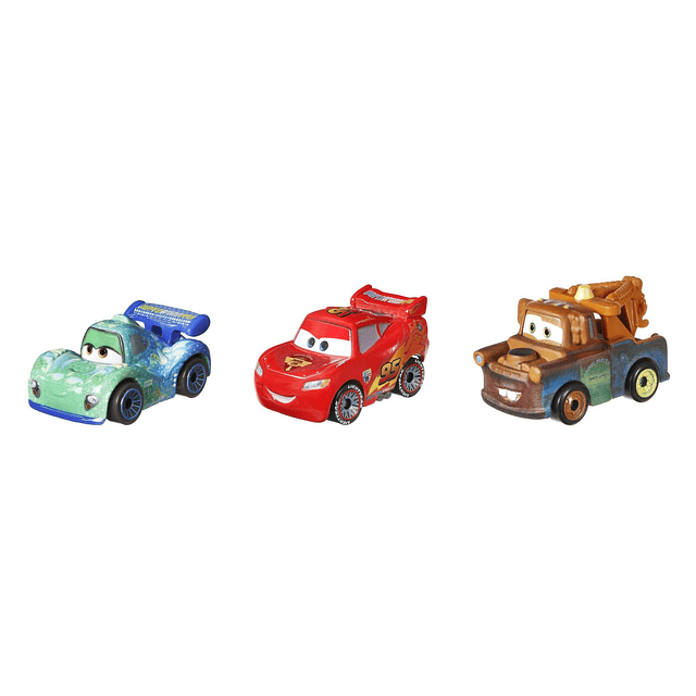 Disney - Cars - Minis 3 Pack Surtido Pixar