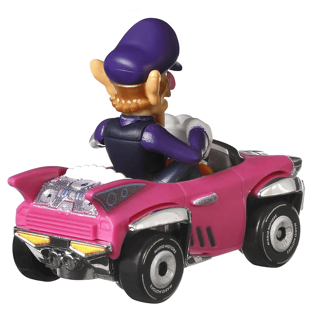 Mario Kart Waluigi, [Rosa/Púrpura] Badwagon