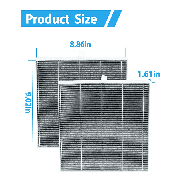 5400 ComboFilter compatible con Blueair DustMagnet 5400 Seri