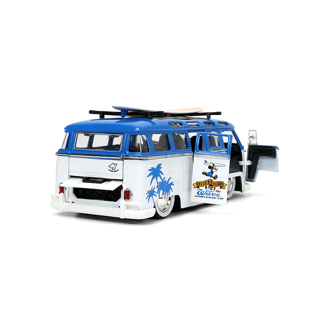 Disney Mickey and Friends 1:24 Volkswagen T1 Bus Coche fundi