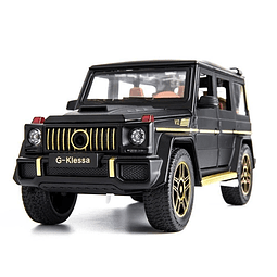 1/24 Benz G63 AMG Modelo de Coche, Coche de Juguete de aleac