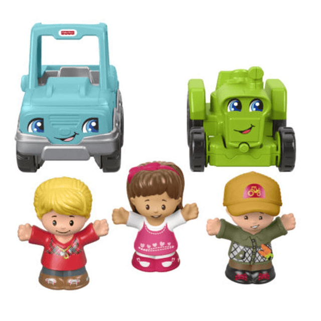 Set de regalo para vehículo Little People Truckin' Along con