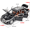 Escala 1/24 Compatible con Benz E300 Coche de Juguete Aleaci