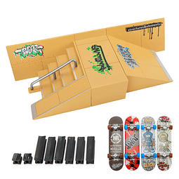 Kit de parque de patinaje, cubiertas de rampa para parque de