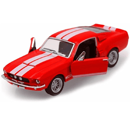 1967 Ford Shelby Mustang GT500 rojo escala 1:38 5 pulgadas m