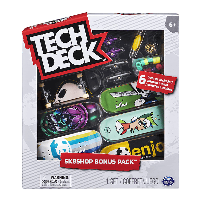 Paquete de bonificación Tech Deck Sk8shop