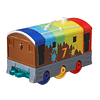 Fisher-Price GYV65 Rainbow Toby Locomotora de tren de empuje