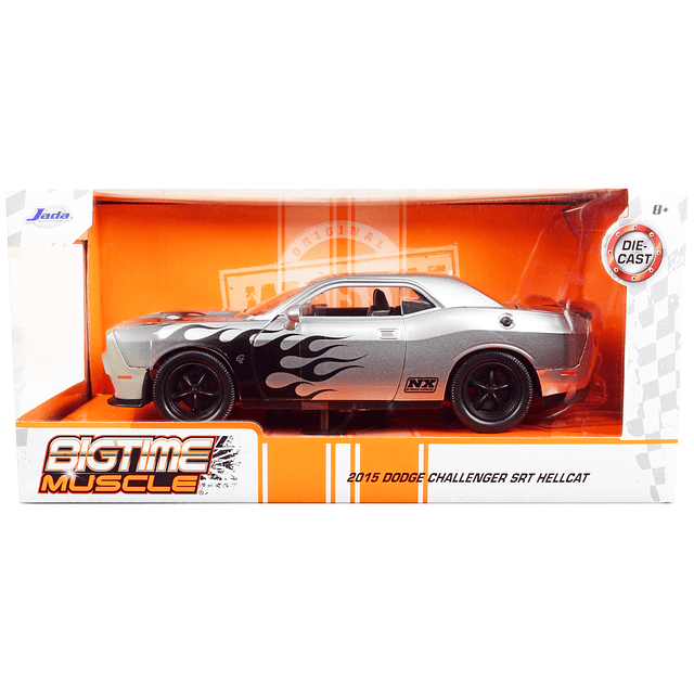 Big Time Muscle 1:24 2015 Dodge Challenger SRT Hellcat Coche