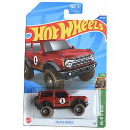 21 Ford Bronco, pernos de barro 1/5