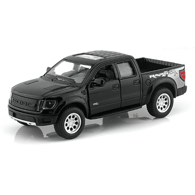 2013 Ford F-150 SVT Raptor Supercrew negro escala 1:46 5 "mo