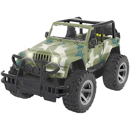 Army Military Wrangler Friction Powered Modelo a escala 1:16