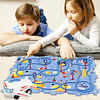 25PCS Puzzle Racer Kids Car Track Set, Space Jigsaw Puzzle R