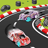 Juego de 36 piezas de mini autos extraíbles, recuerdos de fi