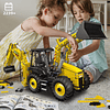 Mold King 17036 Excavadora y Bulldozer 2 en 1, RC Bulldozer