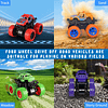 Paquete de 4 juguetes Monster Truck para niños de 2 3 4 5 añ