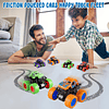 Paquete de 4 juguetes Monster Truck para niños de 2 3 4 5 añ