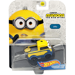 1/64 Minions The Rise of Gru Personaje Car-Otto(3/6)