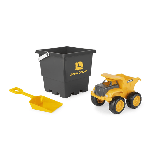 Sandbox Toy Set - Incluye camión volquete, cubo y pala de pl