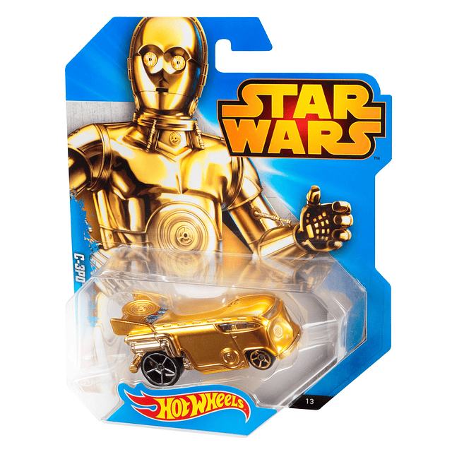 Coche de personajes de Star Wars Hot Wheels #10