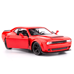 Modelo de coche de fundición Dodge Challenger escala 1/36, c