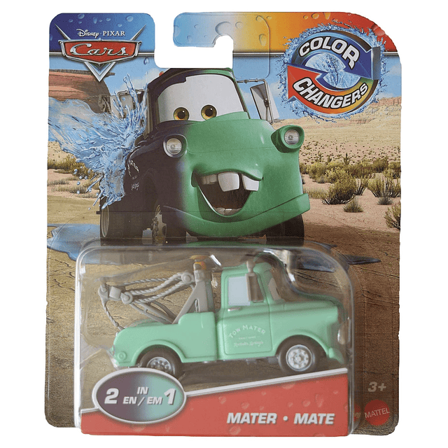 Disney Pixar Cars Cambiadores De Color Mater