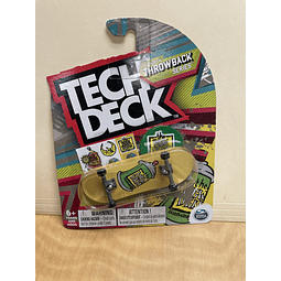 Tech Deck TD Throwback Sticker Serie 2 H Street Diapasón 2/6