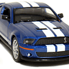 5 2007 Ford Shelby GT500 con rayas escala 1:38 (azul) por Ki