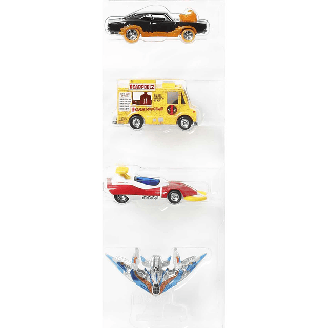 Marvel Premium 4-Pack de 4 coches, camiones y furgonetas de